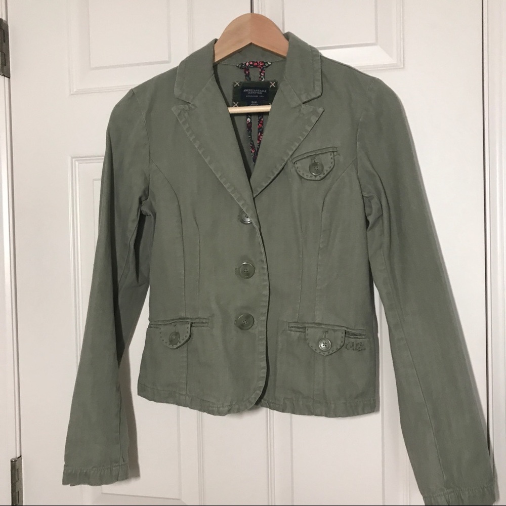 Army Green Blazer